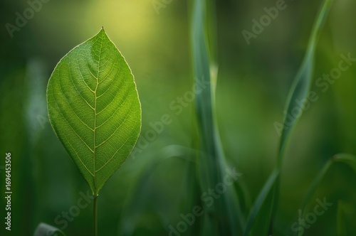 Detailed view of a vibrant ...