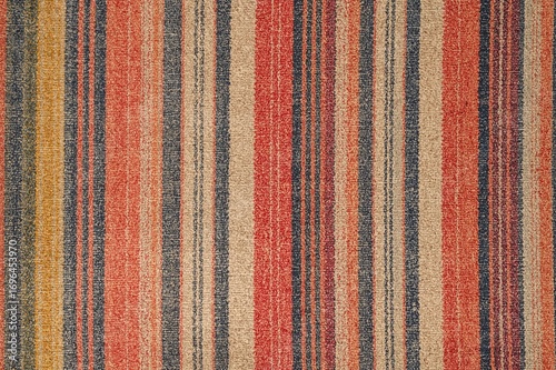 Vibrant handcrafted striped...