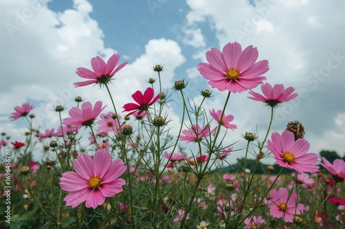Flowers of the Cosmos Benea...