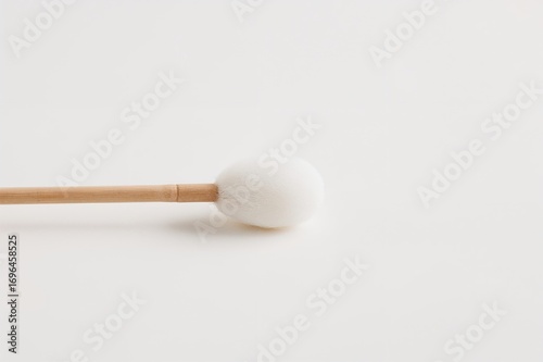 Close-up of a cotton swab a...