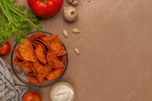 Tasty orange sweet potato c...