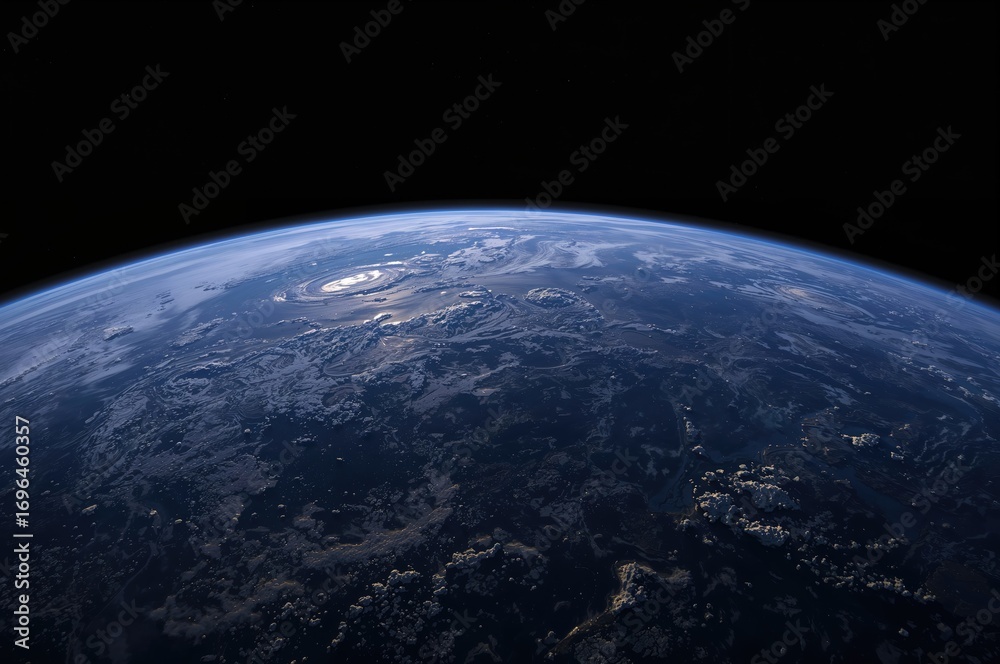 Fototapeta premium View of the planet from space