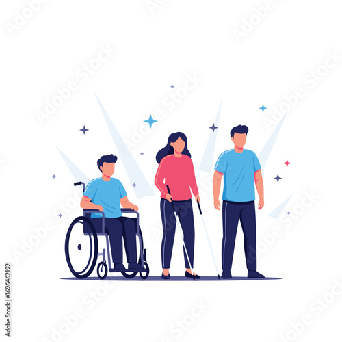 Celebrating diversity inclusion and equal opportunities for people with disabilities