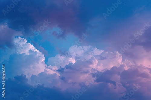 Creative sky with cloud for...