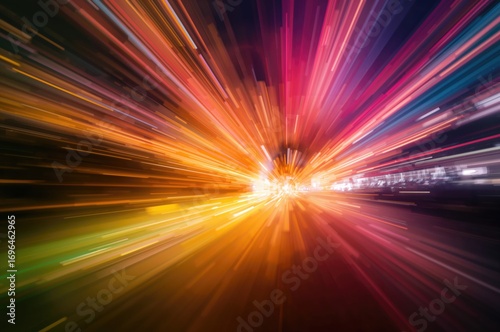 Vibrant multicolored backdrop