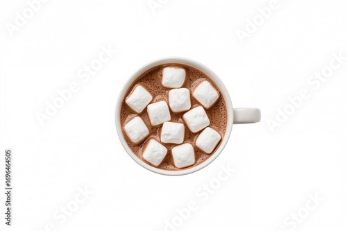 Top View of a Cup Filled wi...