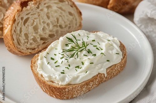 Tasty cream cheese spread o...