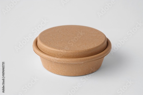 Round disposable paper cont...