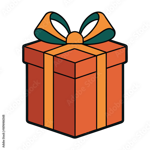 gift box with ribbon