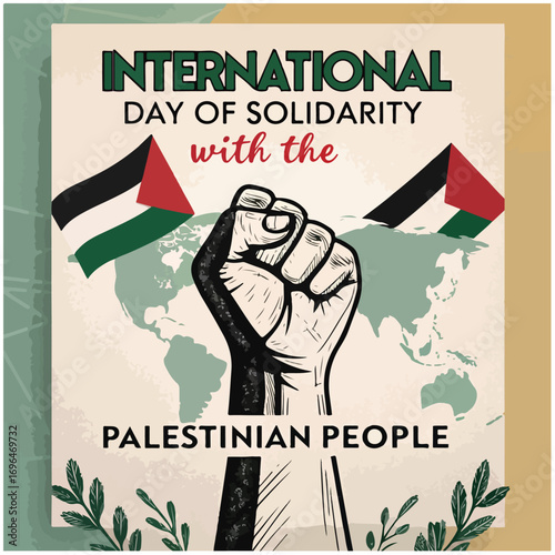 International Day of Solidarity with the Palestinian People promotes peace justice unity and support