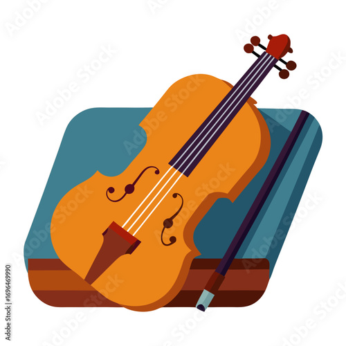 violin and bow