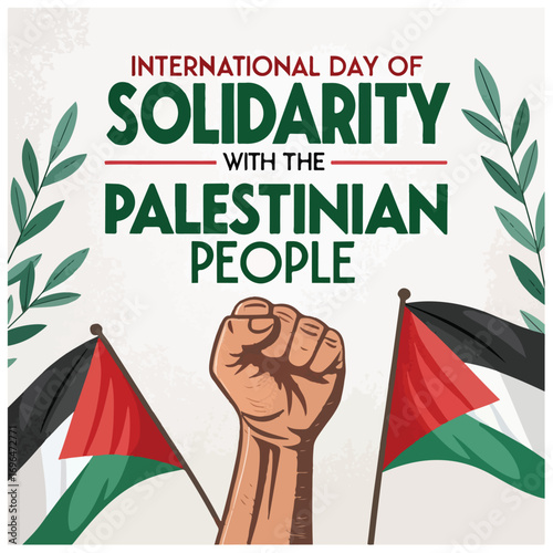 International Day of Solidarity with the Palestinian People promotes peace justice unity and support