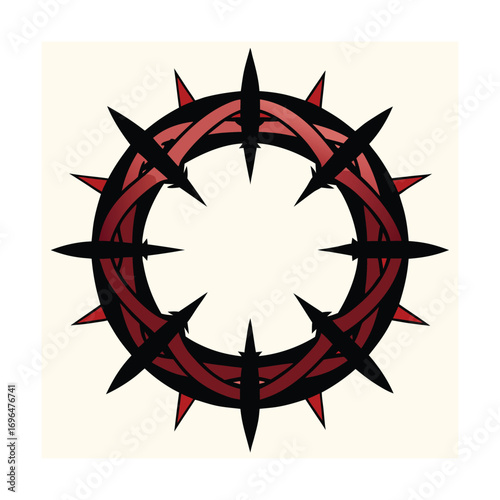 Crown of Thorns Religious Symbol Keywords: crown of thorns, religion, christianity, symbol
