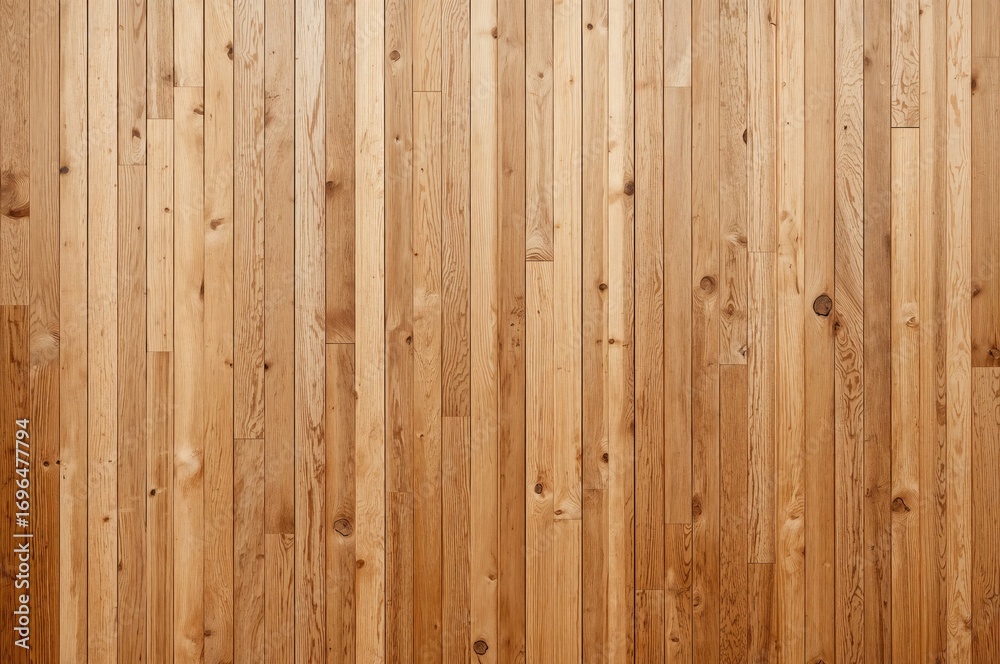 Fototapeta premium Structures feature wooden plank walls treated with transparent varnish for protection.