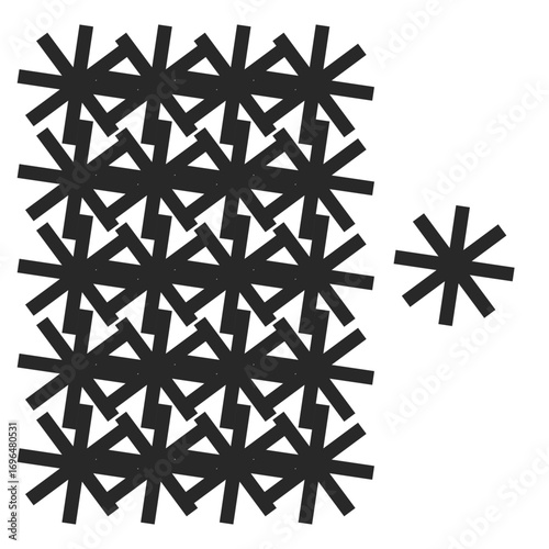 Patter. Patrón. Muster.