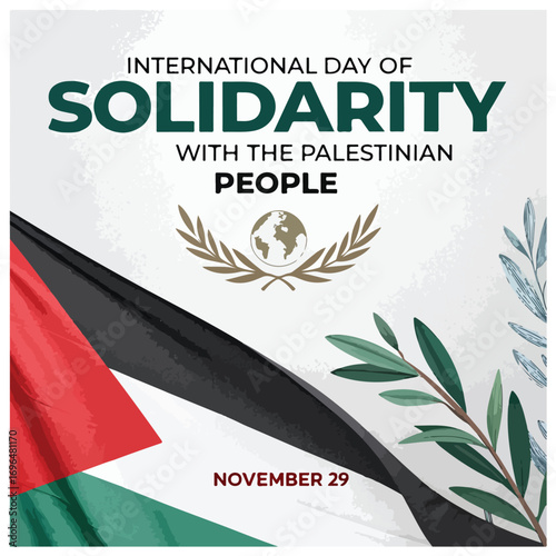 International Day of Solidarity with the Palestinian People promotes peace justice unity and support