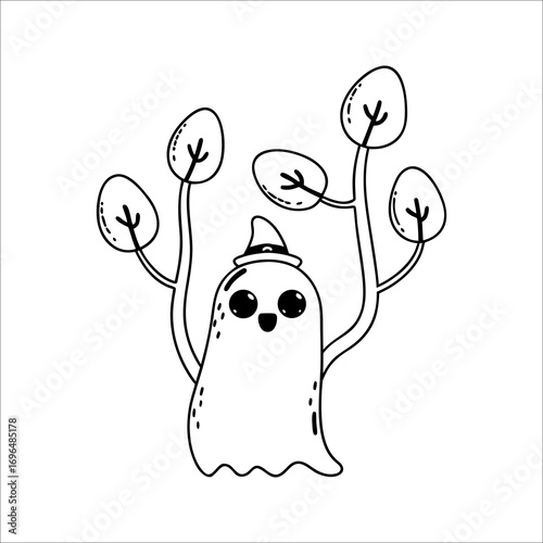 Halloween element set	

