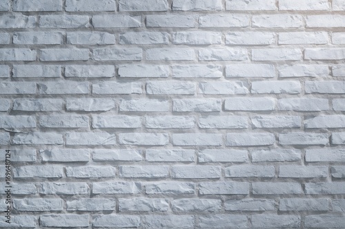 Wallpaper Mural White-painted stone brick wall serving as a backdrop Torontodigital.ca