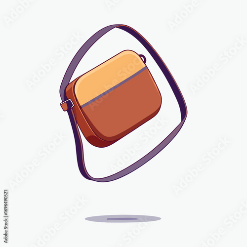 compact crossbody bag mockup
