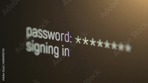 Access denied after too many failed login attempts. Too many failed login attempts, incorrect password entered, resulting in access ban