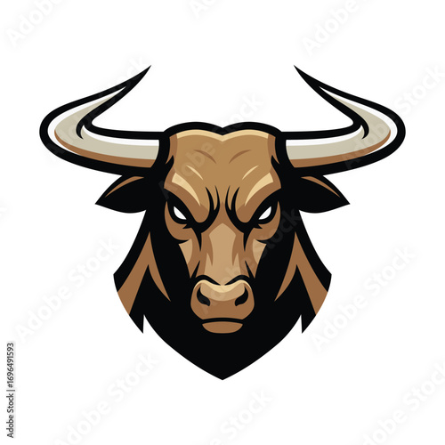 bull head vector