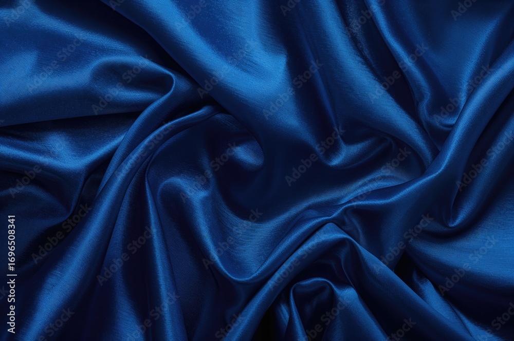 Obraz premium Background featuring blue textile fabric texture