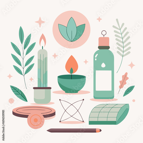 Holistic Health & Alternative Therapy Vector Icons