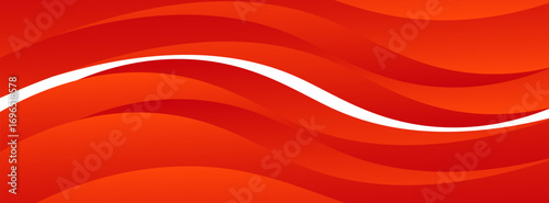 Vector red line background curve element with white space for text and message design, overlapping layers,  suit for bussines and banners contens media design,