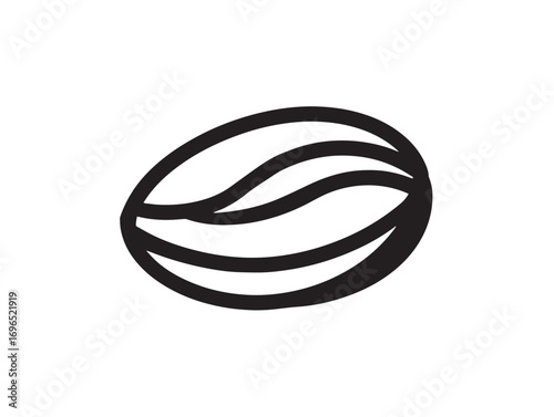 Efficient Seed Counter Tool Icon in Sleek Minimal Clean Agricultural Vector Artwork
