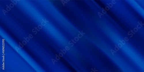 Abstract vector background luxury blue cloth or liquid wave or wavy folds of grunge silk texture satin velvet material, luxurious background or elegant wallpaper