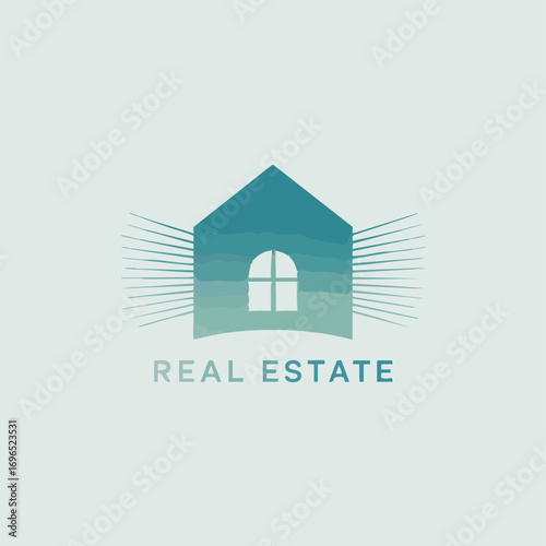 Adobe Illustrator Real estate Company logo luxury mordern uniqe for construction company