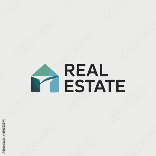 Adobe Illustrator Real estate Company logo luxury mordern uniqe for construction company