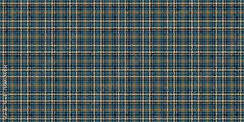70s pattern fabric plaid, relief vector check texture. Variation seamless background tartan textile in dark and cyan colors.