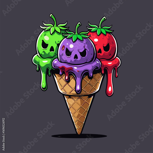 scary ice cream