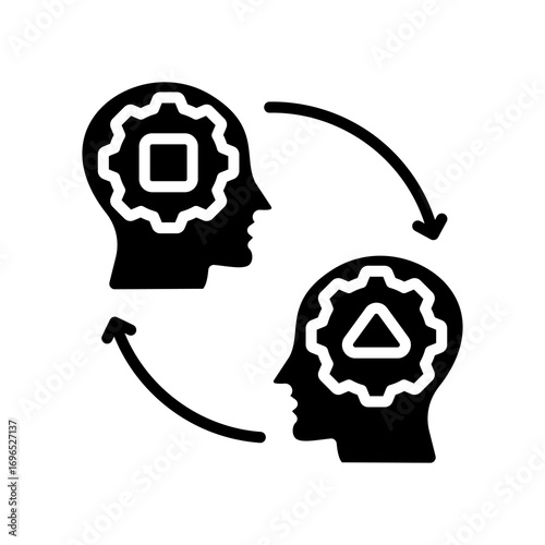Behavior Modification glyph icon