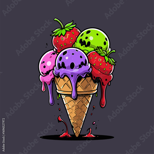 scary ice cream