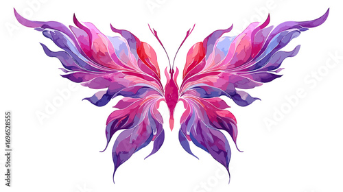Colorful butterfly design