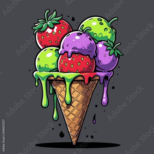 scary ice cream