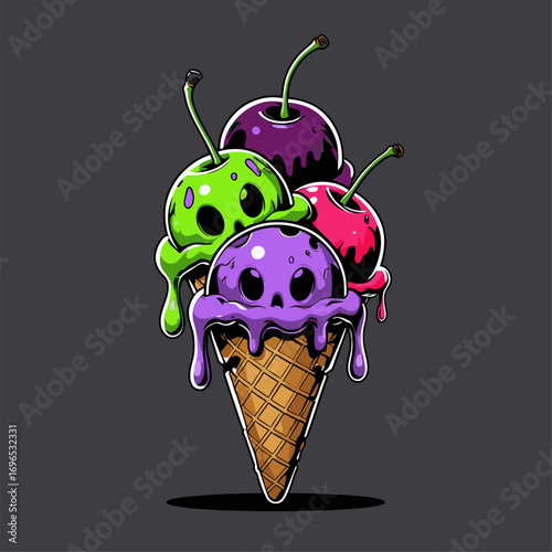 scary ice cream