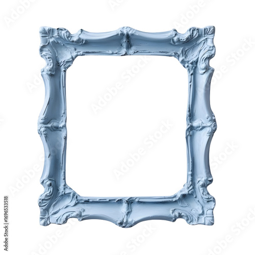 Soft blue frame 