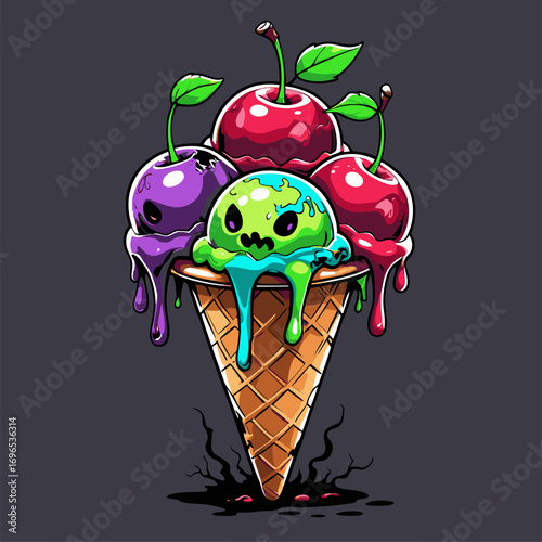 scary ice cream