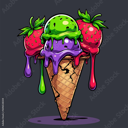 scary ice cream