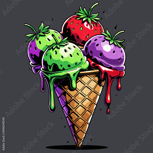 scary ice cream