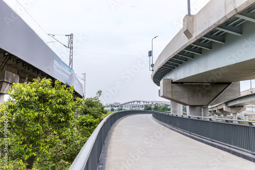 Traffic road Bridges on the Third Ring Road in Chengdu, Sichuan Province, China
