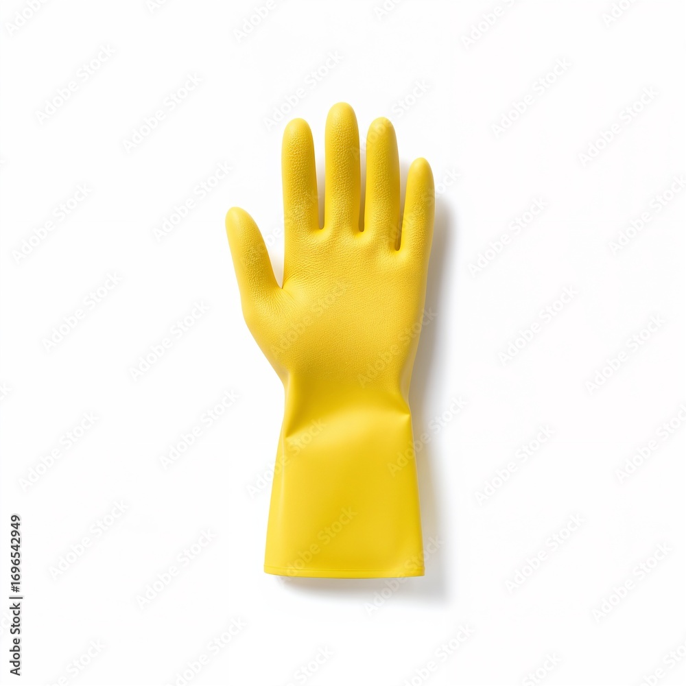 Obraz premium Rubber gloves isolated on white background