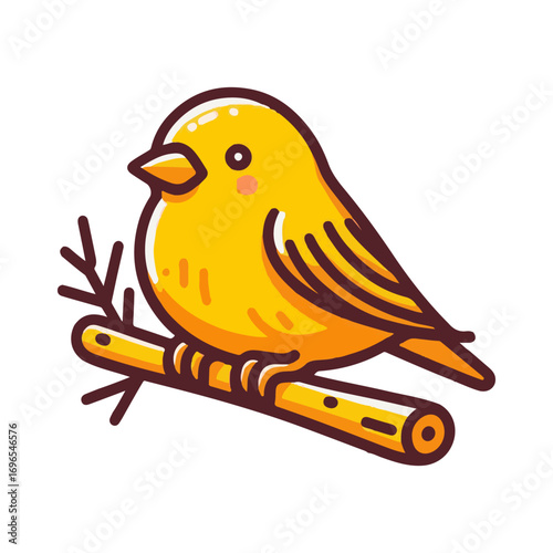 canary illustration design