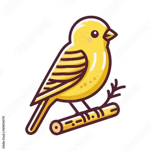 canary illustration design