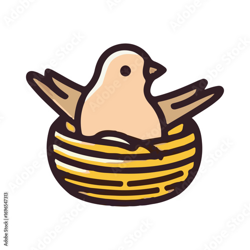 canary illustration design