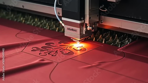 sewing machine in a machine