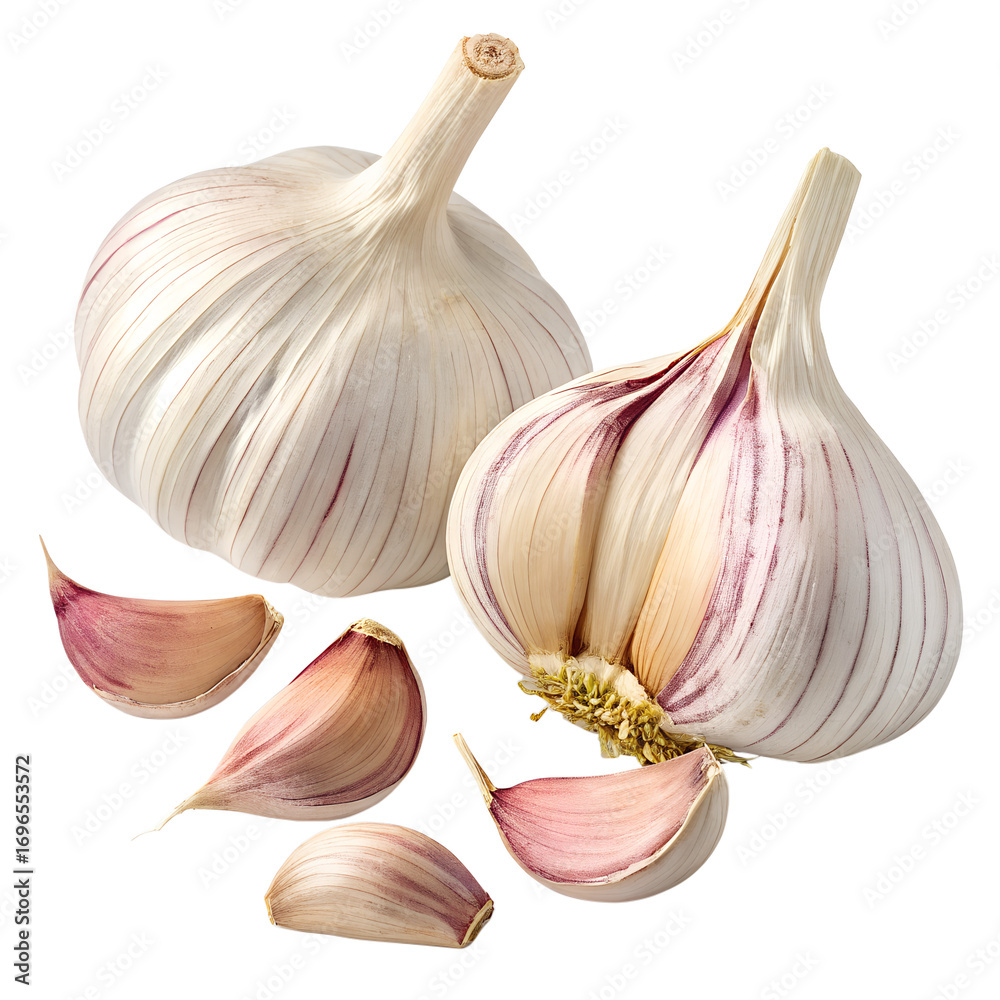 Obraz premium garlic and cloves